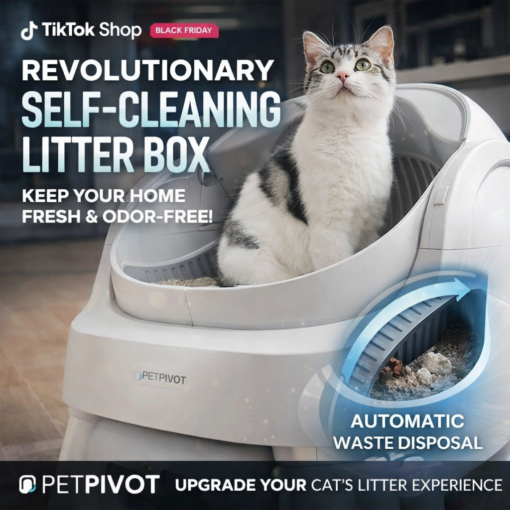 Automatic Self-Cleaning Litter Box